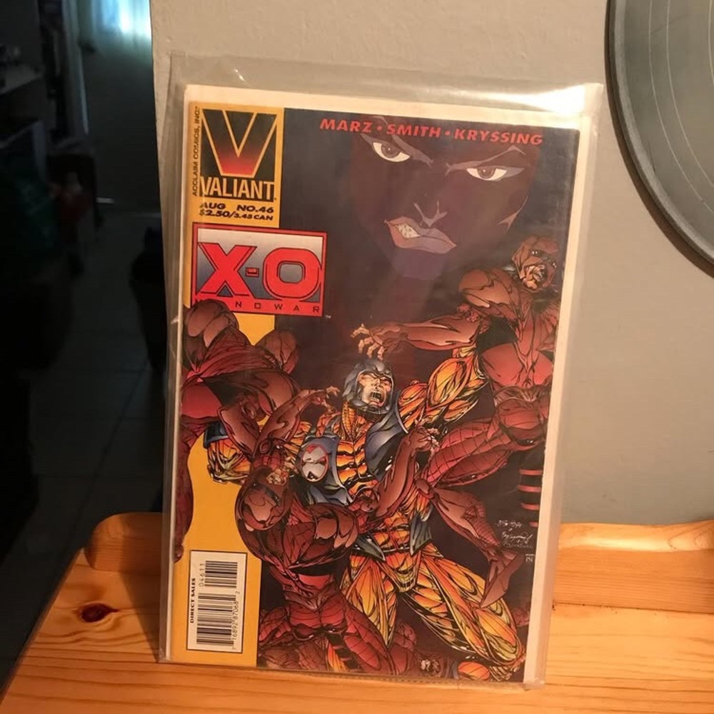 1995 X O M A N O W A R No.46 comic book